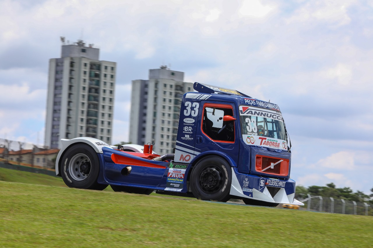 Prejudicado no quali, Taborda larga em 8º na categoria Super na Copa Truck