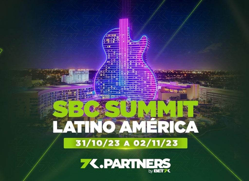 Bet7k marca presença na SBC Summit América Latina em Miami com programa de afiliados 7k.Partners