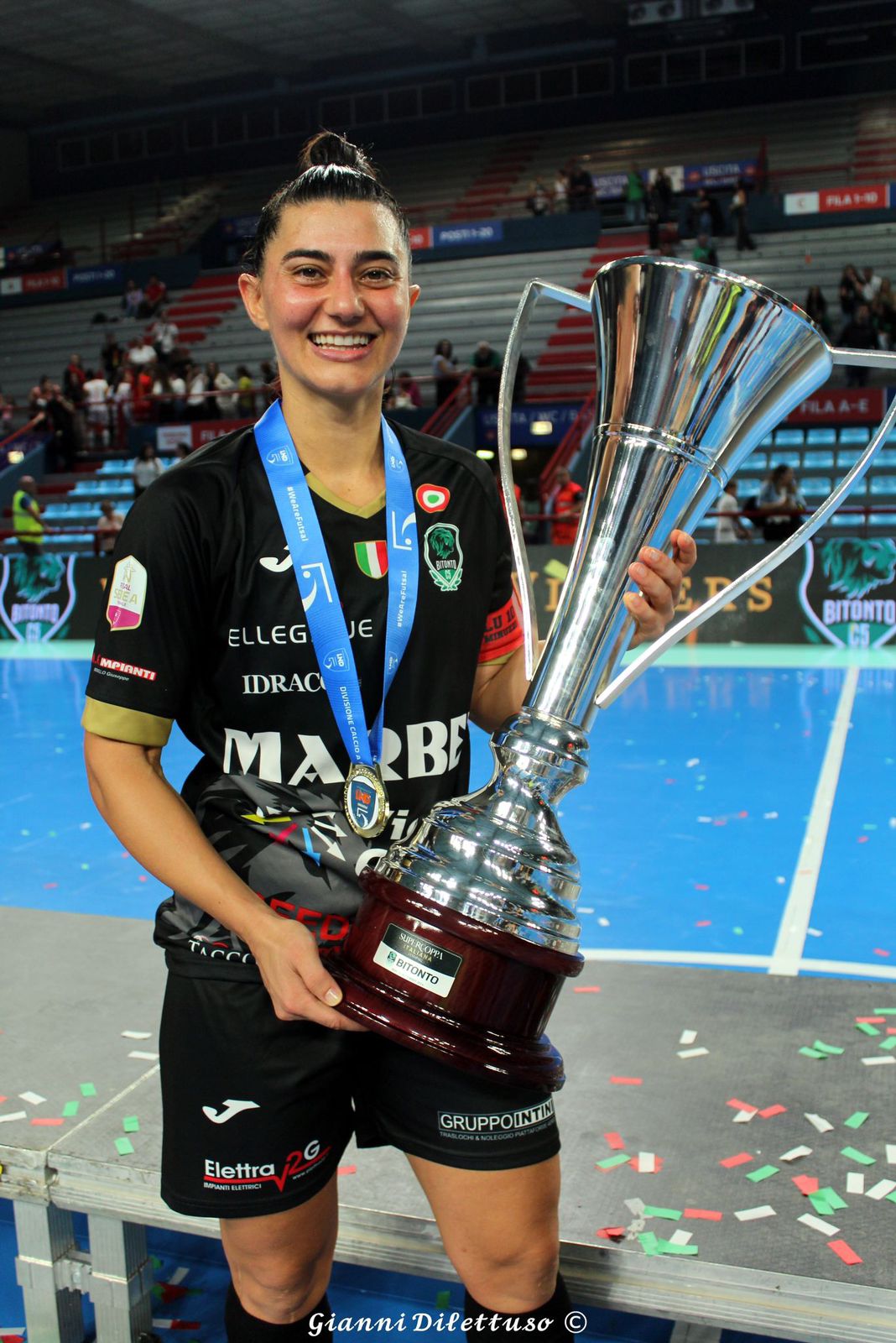 Luciléia conquista a Supercoppa Italiana pelo Bitonto