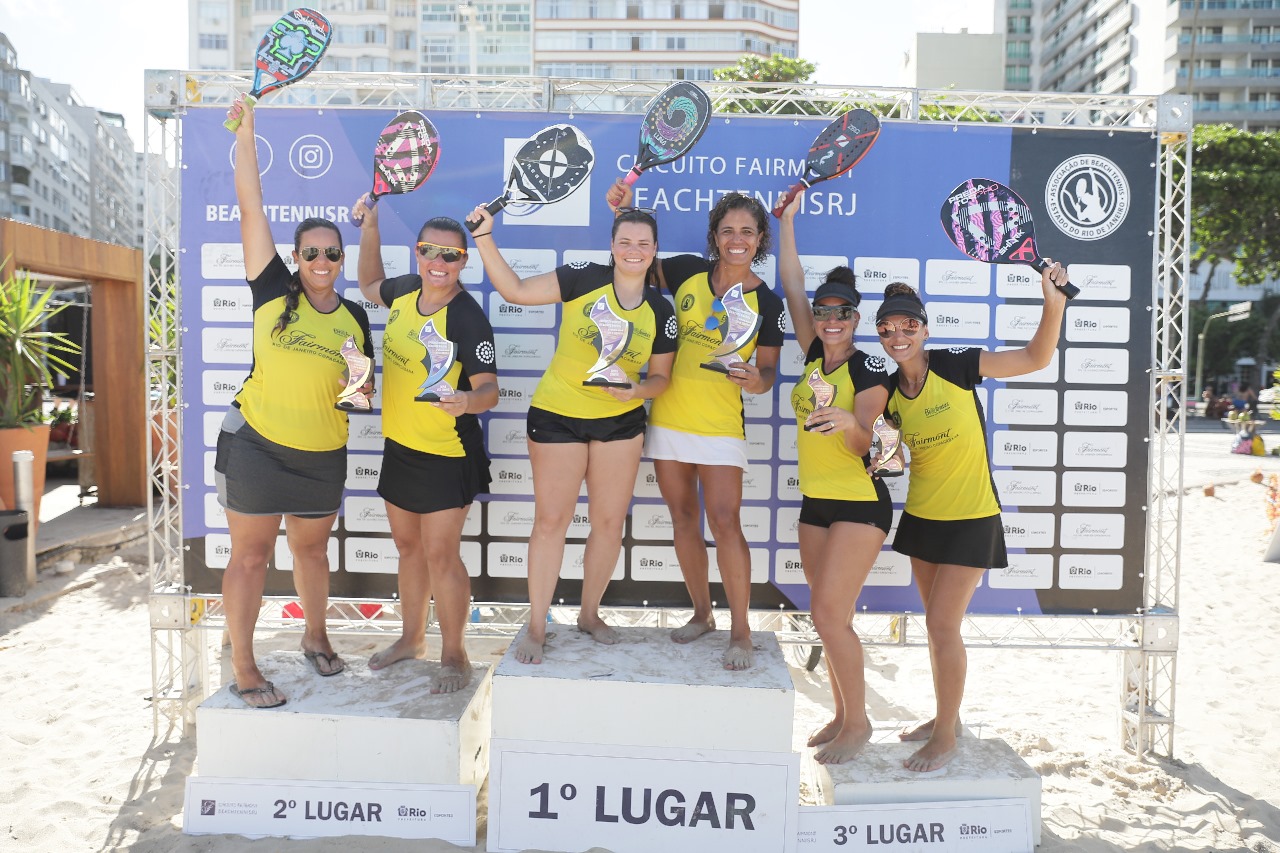 Definidos os campeões da 1ª etapa do Circuito Fairmont no Rio de Janeiro em Copacabana