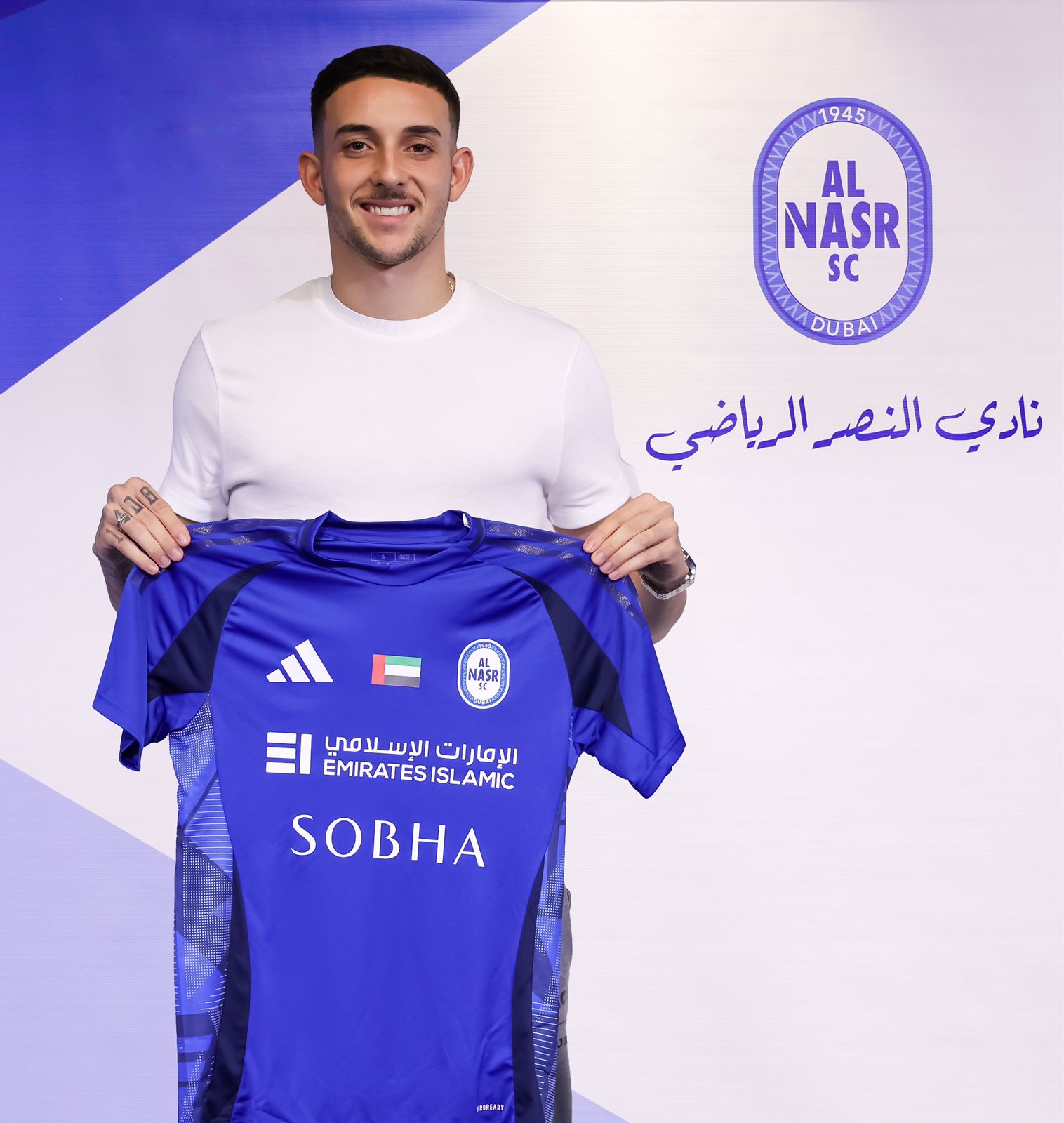 Ex- Emirates, Felipe Motta é o novo reforço do Al-Nasr para a temporada de 2024/25