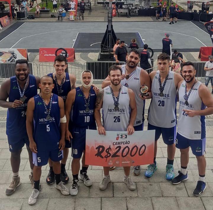 Basquete da Memorial Santos/FUPES/Inst. de Rosis é campeão da 6ª Etapa da Liga ANB