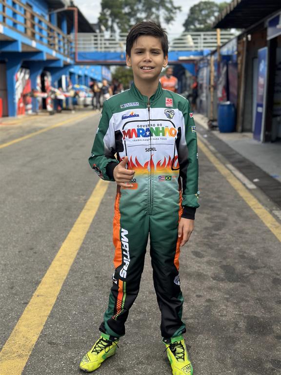 Matias Dominguez venceu na Rotax Micro Max em sua estreia no Kartódromo Granja Viana