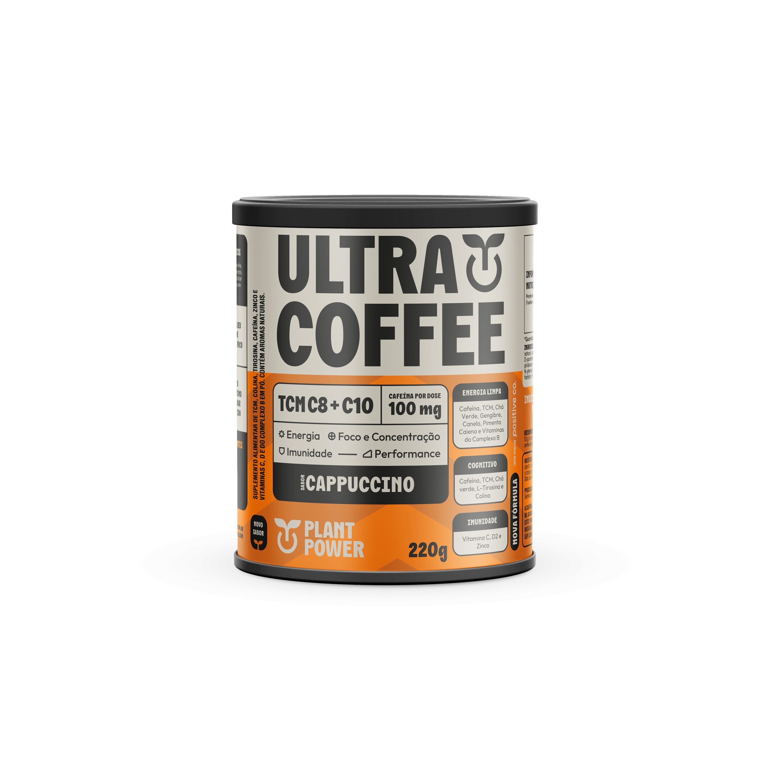 Ultracoffee da Plant Power ganha nova formulação e o sabor Caramelo