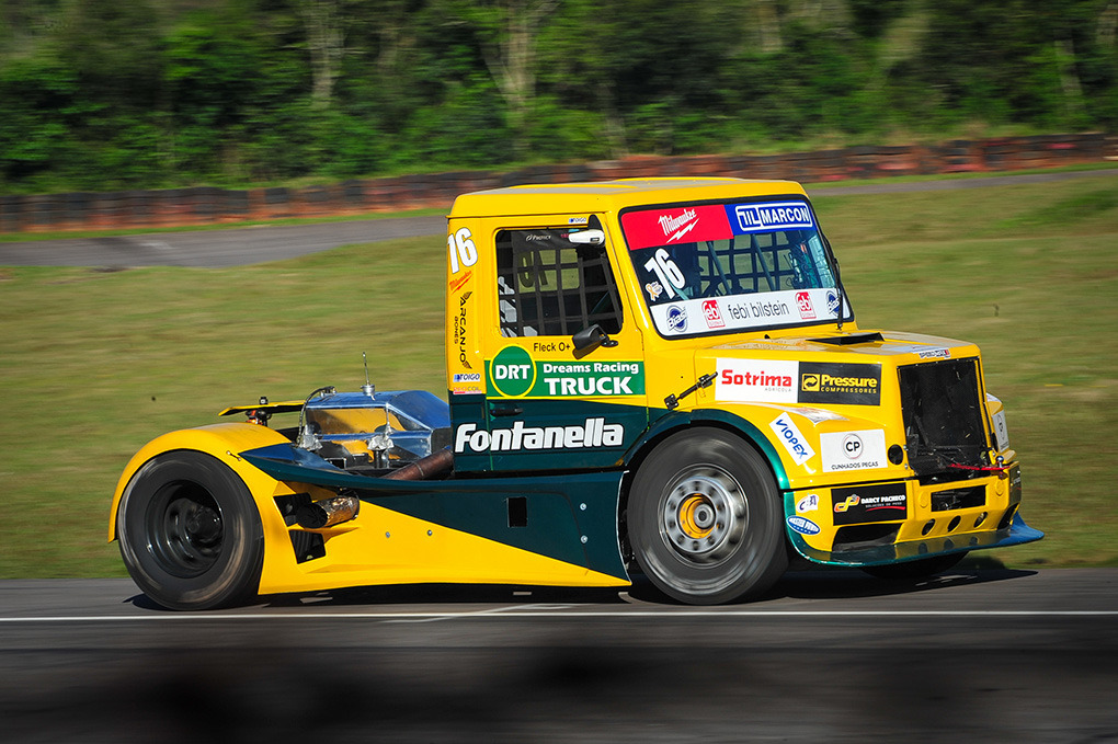 Fleck faz melhor tempo da Fórmula Truck em Guaporé