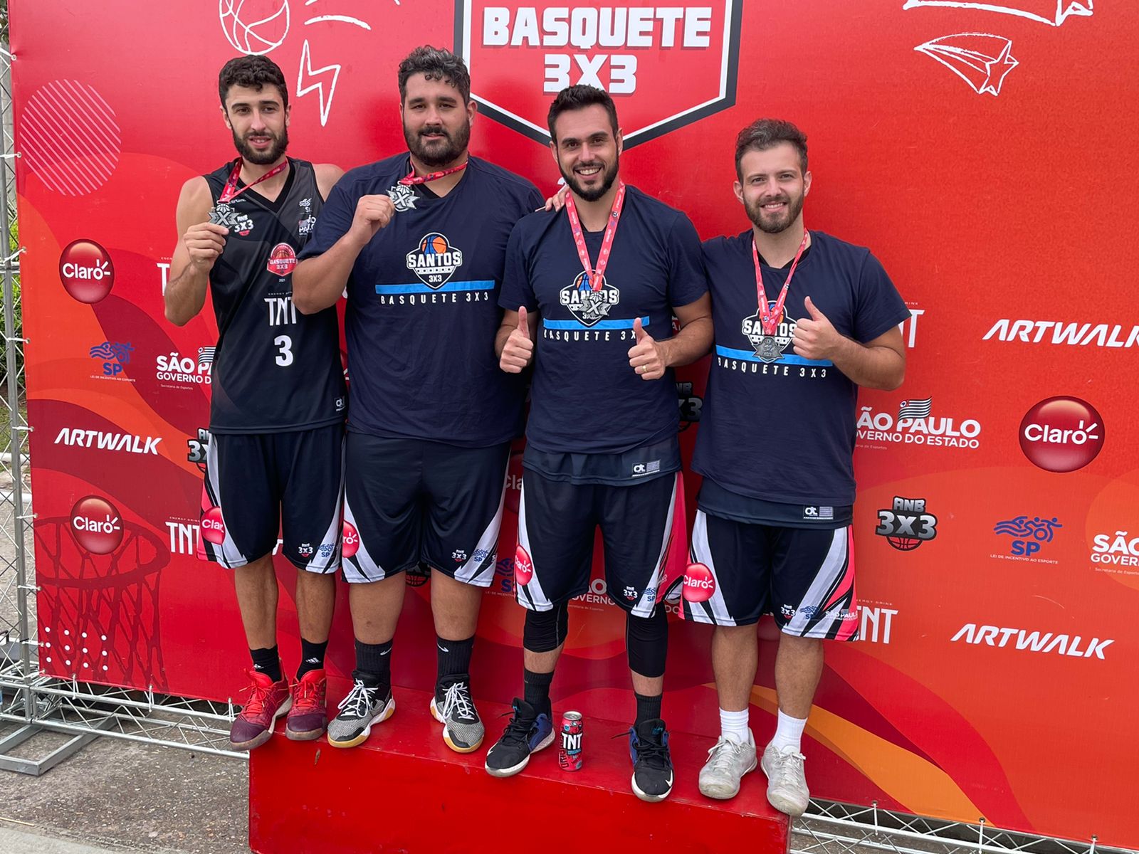 Basquete 3x3 da Memorial Santos/FUPES/Inst. De Rosis finaliza o ano com vitórias no Circuito Paulista e Liga Nacional