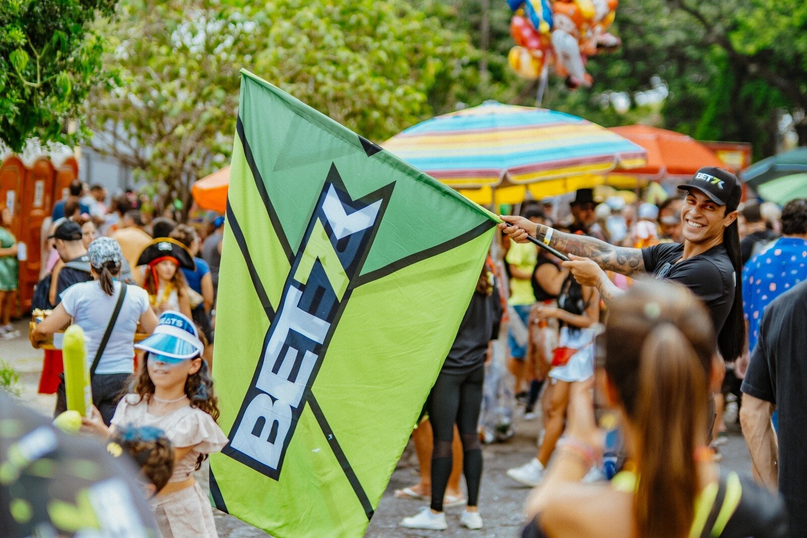 Bet7k promoveu ativações no Carnaval do Rio de Janeiro