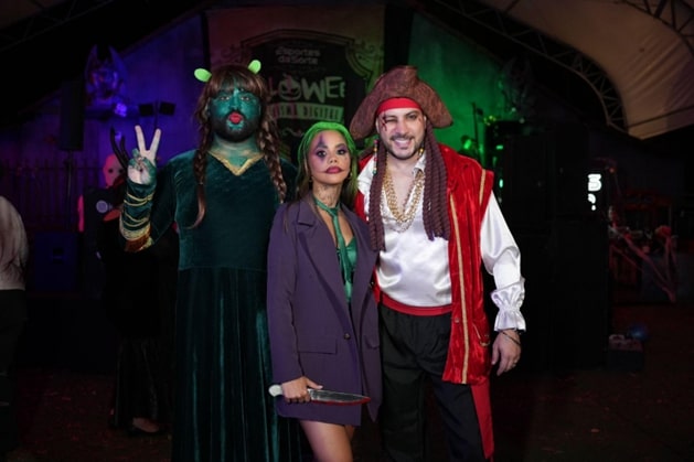 Em conjunto com empresa de agenciamento artístico de Virgínia Fonseca, Esportes da Sorte promove festa de Halloween com influenciadores