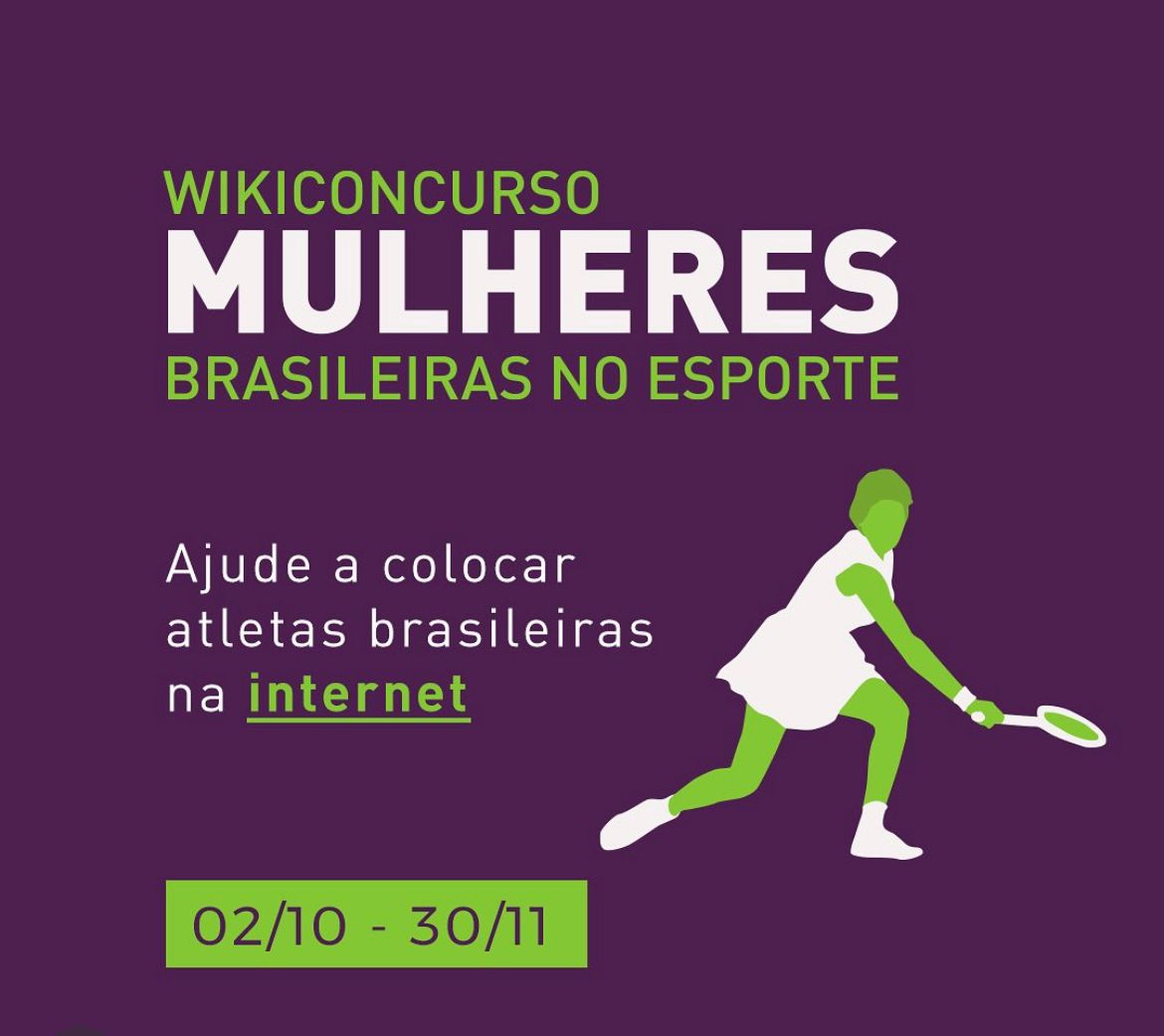 Wikiconcurso Mulheres Brasileiras no Esporte tenta sanar desigualdade de gênero entre atletas na internet