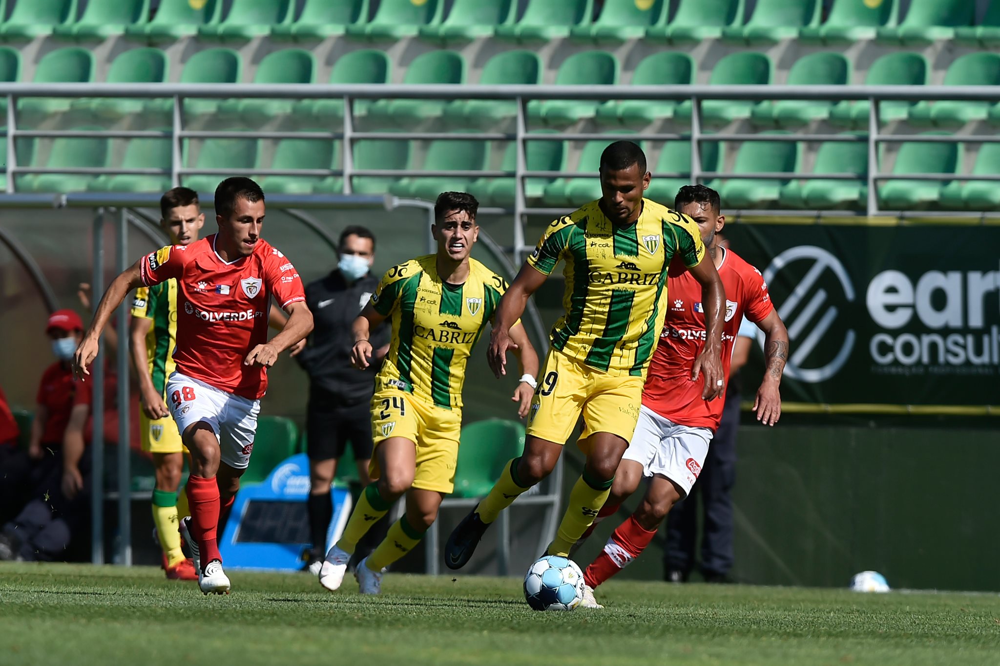 Na estreia pelo Tondela, Daniel dos Anjos marca duas vezes e comemora: “Foi perfeito”