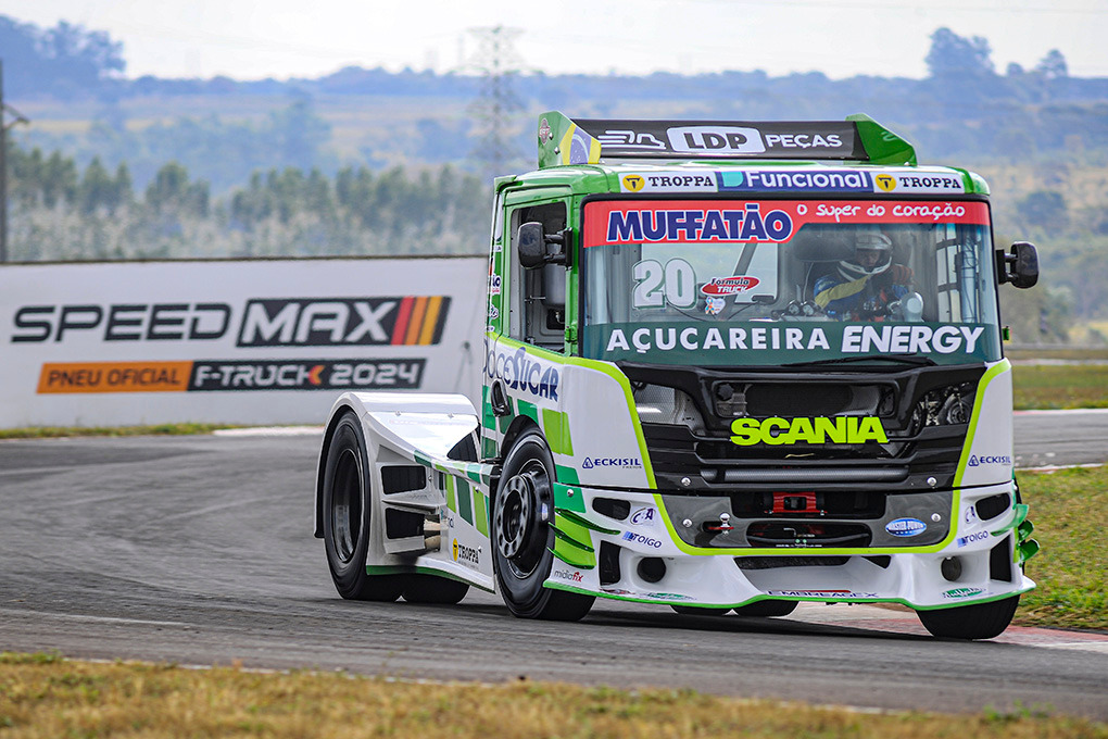 Taio Agostini e Collet, os mais rápidos da Fórmula Truck em Campo Grande