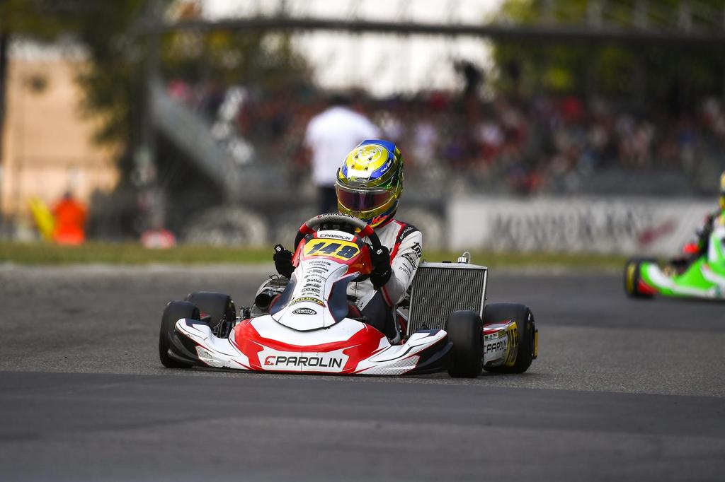 Miguel Costa acelera no Champions of The Future em Portugal como parte da preparação para o Mundial de Kart KZ