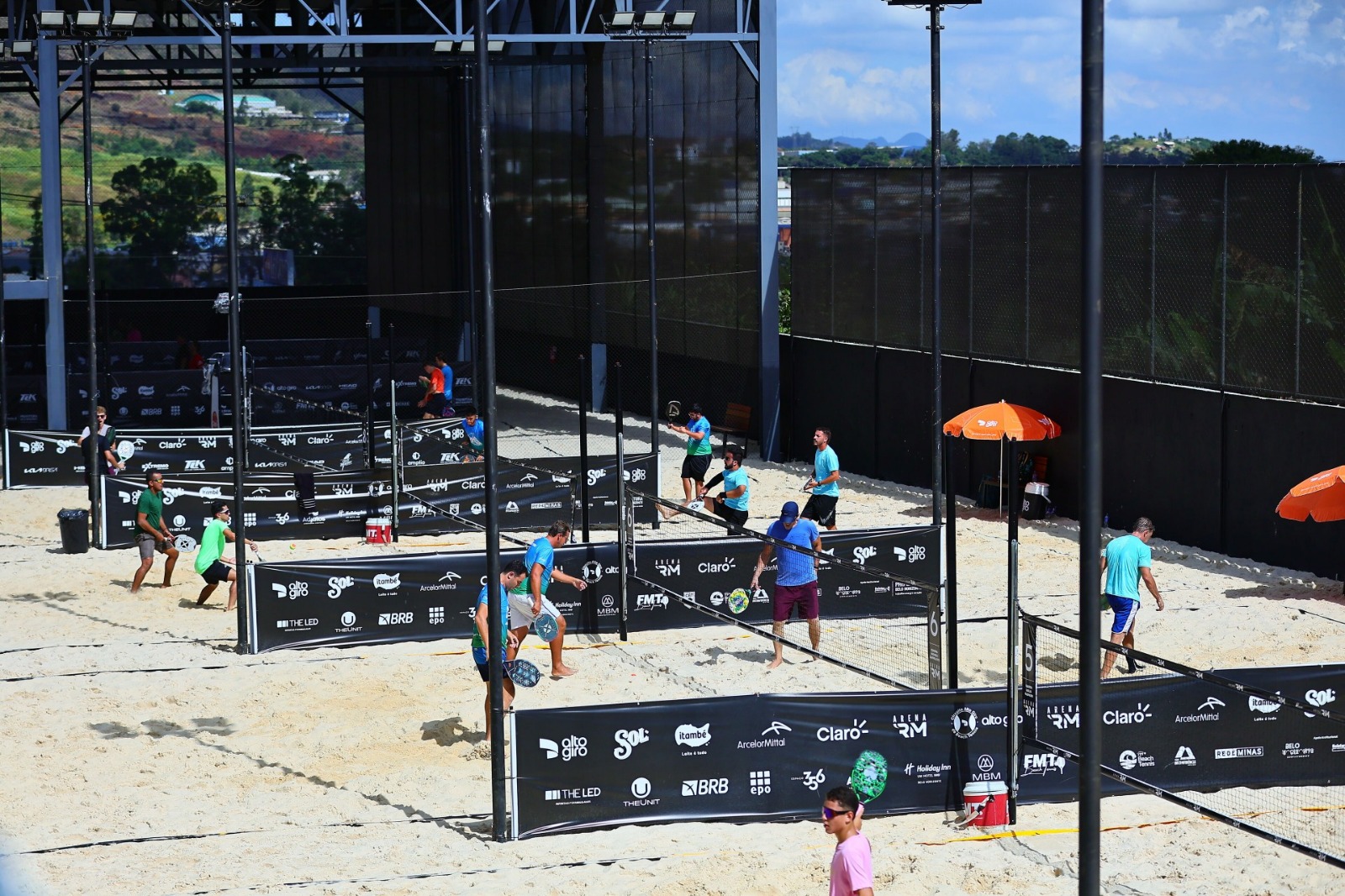 Belo Horizonte (MG) recebe os melhores do planeta para um dos maiores eventos do mundo no Beach Tennis