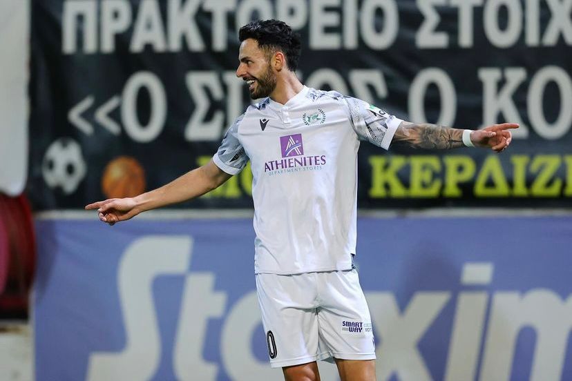 Com dois gols, Lukas Brambilla é destaque na vitória do Othellos Athienou sobre o AEK Zakakiou na Europa