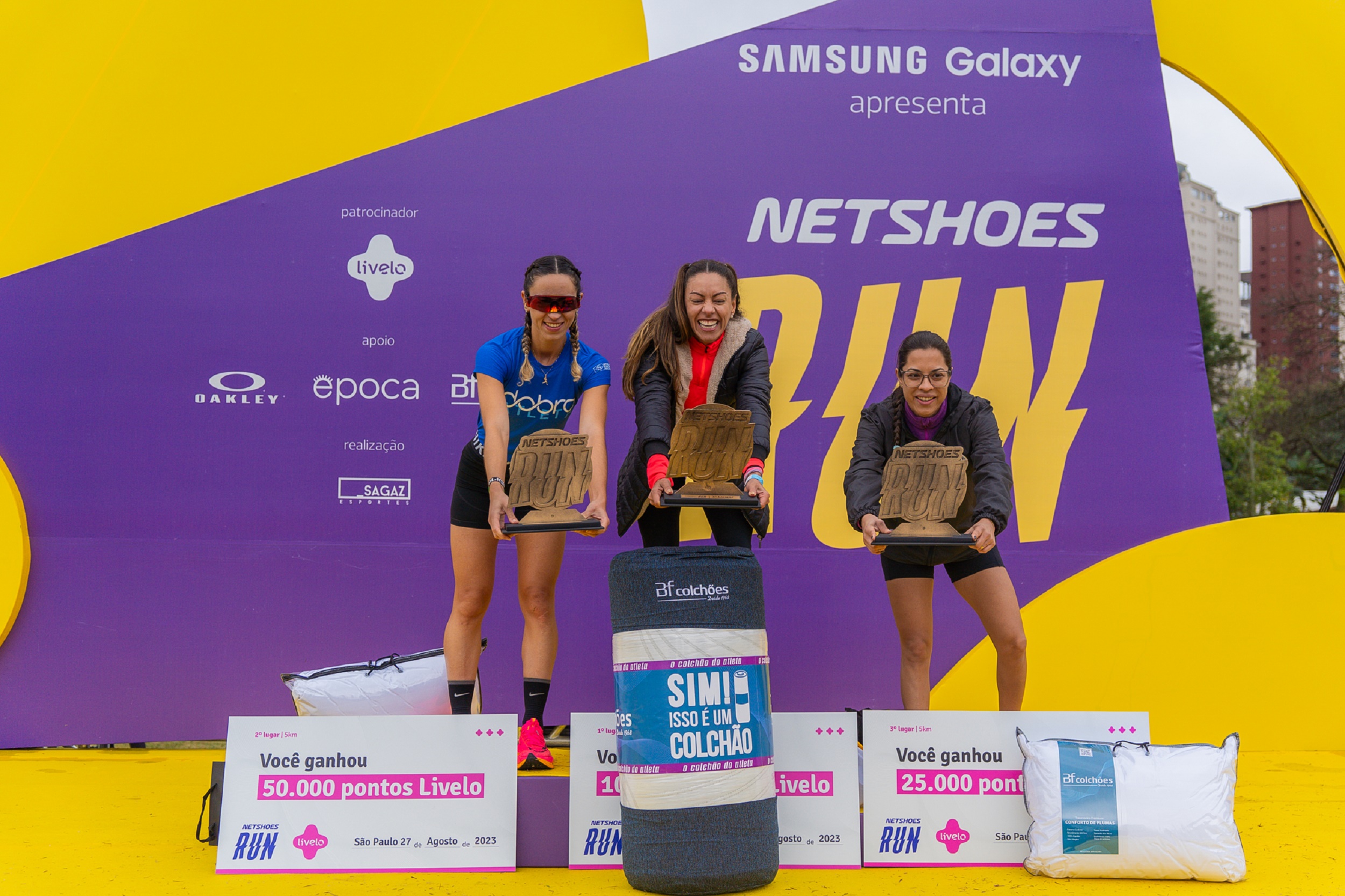 BF Colchões lança colchão para atletas em corrida de rua Netshoes RUN