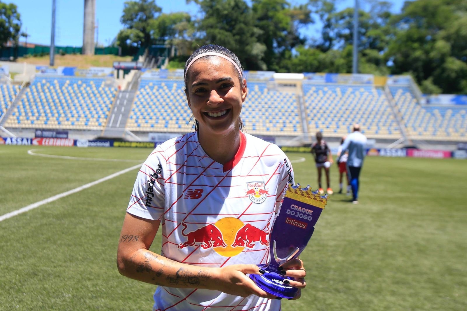 Thayslane, do Red Bull Bragantino, projeta jogo de volta da final da Copa Paulista Feminina 2023