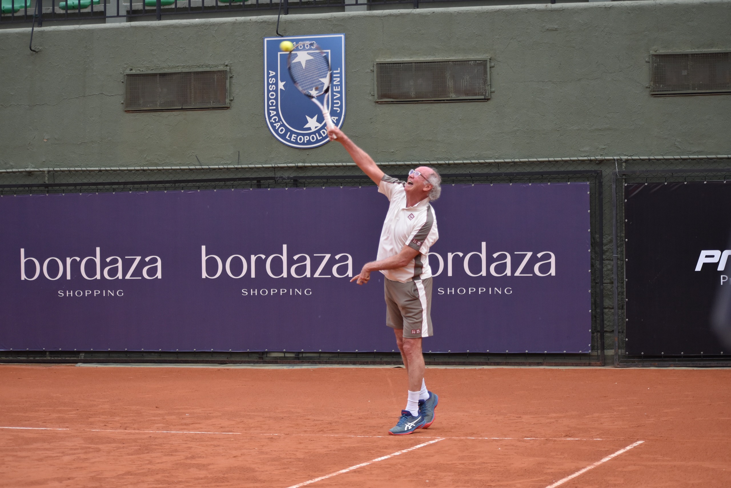 Paulo André Benini é superado no 38º Bordaza Shopping Seniors Internacional de Porto Alegre, mas planeja crescimento no circuito Masters de tênis