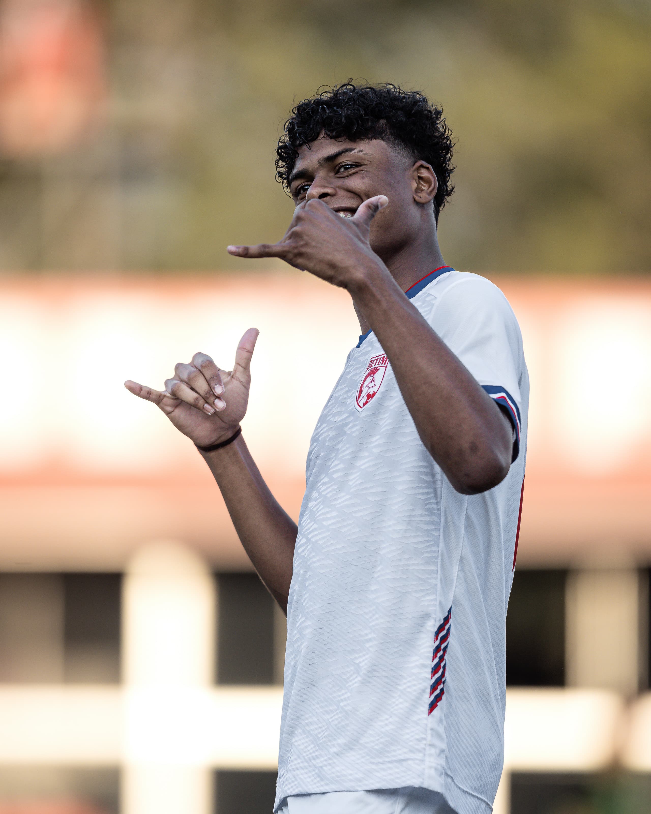 Atacante do Betim sub-17 celebra bom momento pela equipe