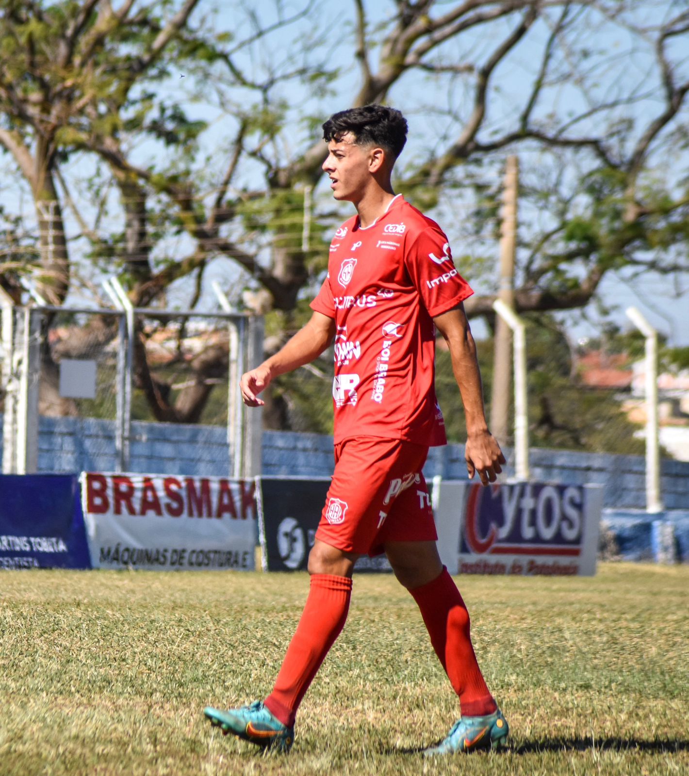 Wellington celebra acesso da Inter de Bebedouro para a Série A4 do Paulistão