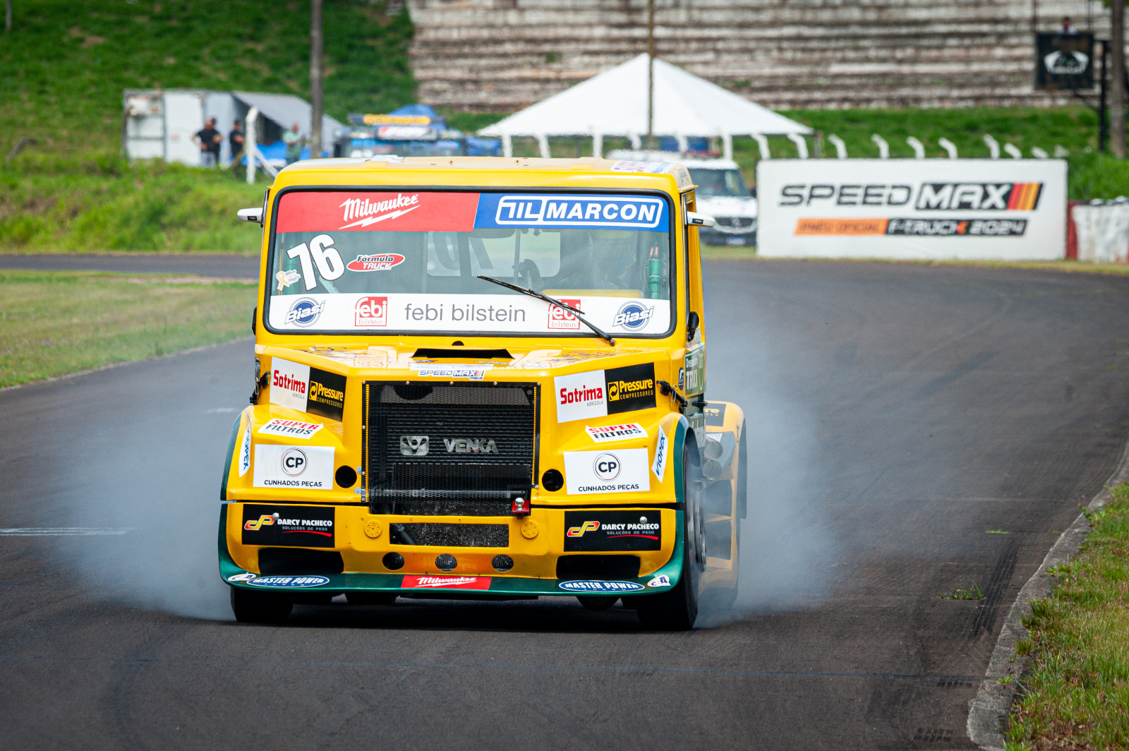 Túlio Bendo é o melhor da Fórmula Truck na sexta-feira no Autódromo do Tarumã